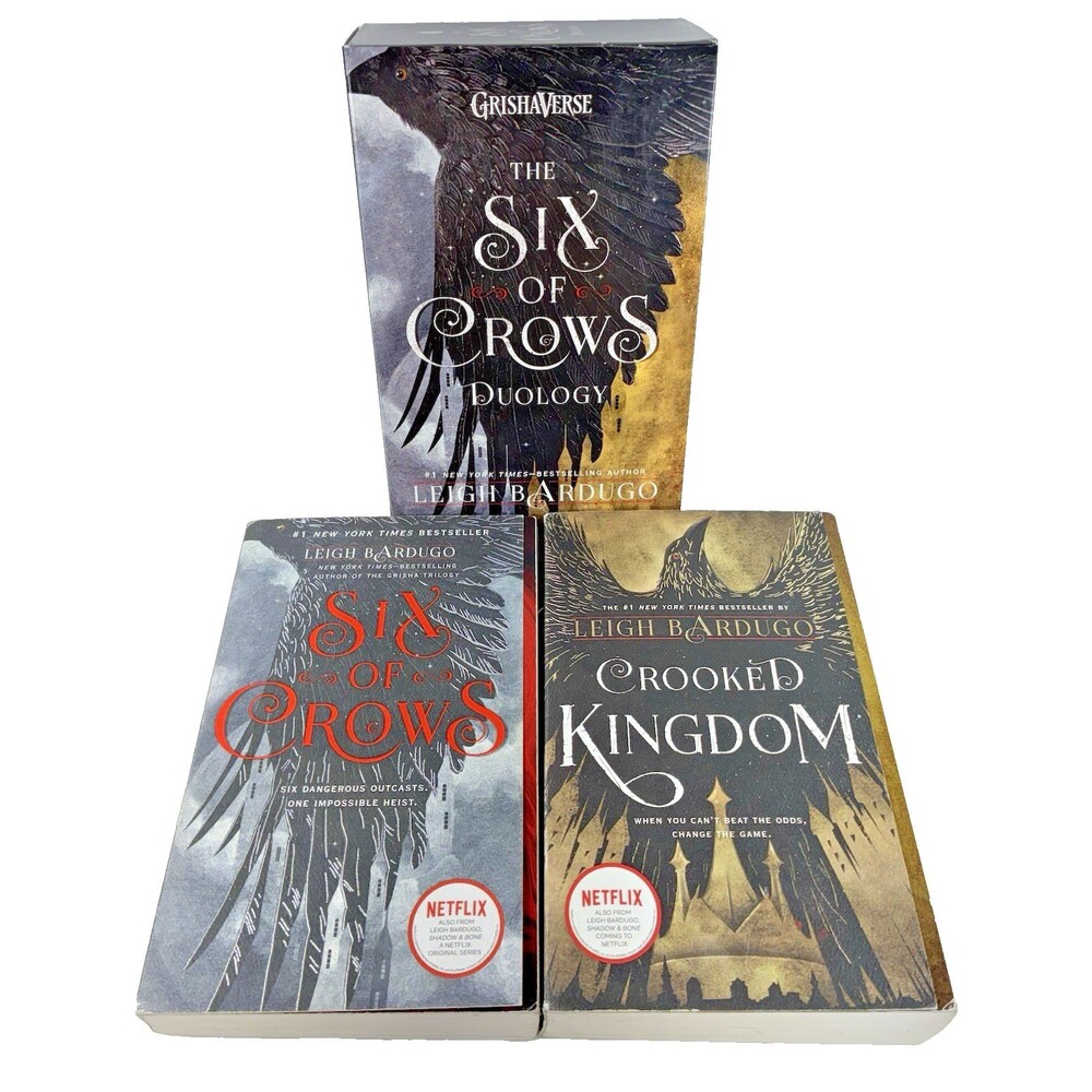 The Six of Crows Duology Boxed Set by Leigh Bardugo 2016 First Square Paperbacks